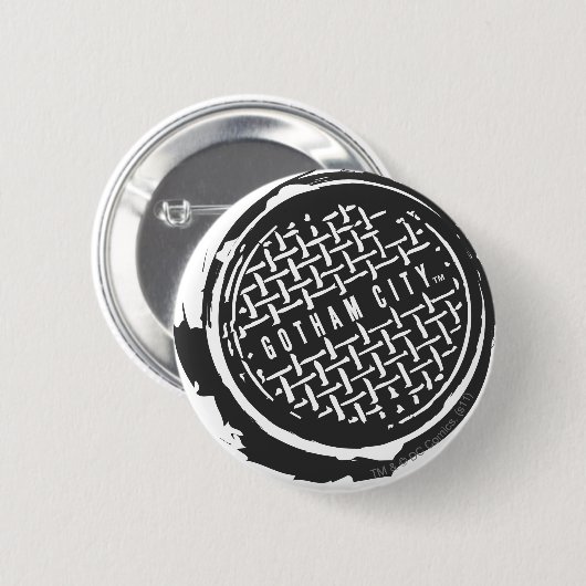 Batman Image 33 Button (Vorne & Hinten)