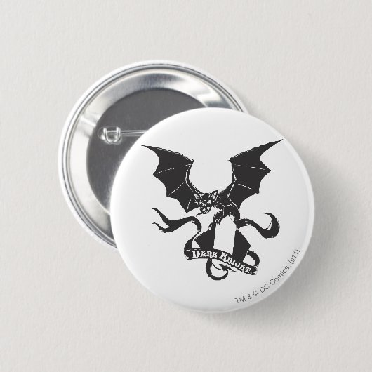 Batman Image 50 Button (Vorne & Hinten)