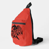 Batman Ink Brush Name Crossbody Bag (Rechte Ecke)