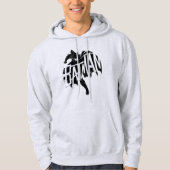 Batman Ink Brush Name Hoodie (Vorderseite)