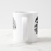 Batman Ink Brush Name Jumbo-Tasse (Rückseite)