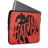 Batman Ink Brush Name Laptopschutzhülle (Vorne Rechts)