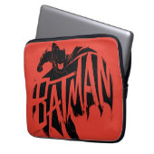 Batman Ink Brush Name Laptopschutzhülle (Vorderseite Links)