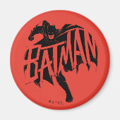 Batman Ink Brush Name Magnet (Vorne)