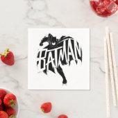 Batman Ink Brush Name Serviette (Beispiel)