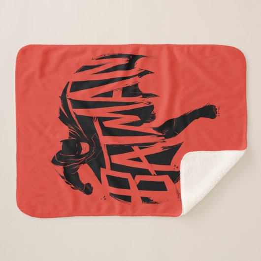 Batman Ink Brush Name Sherpadecke (Vorderseite (Horizontal))