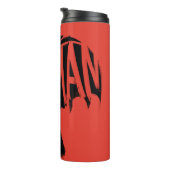 Batman Ink Brush Name Thermosbecher (Nach rechts gedreht)