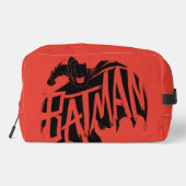 Batman Ink Brush Name Waschbeutel (Rückseite)