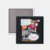 Batman | Jingle Bells, ich rieche nicht! Magnet (Vorderseite/Rückseite)