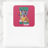 Batman | JOKER Quadratischer Aufkleber (Tasche)