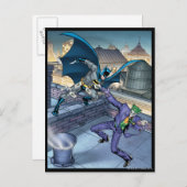 Batman & Joker - Schlacht Postkarte (Vorne/Hinten)