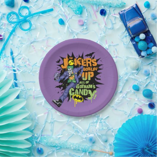 Batman | Jokers Goblin' Up Gotham's Candy Pappteller (Party)