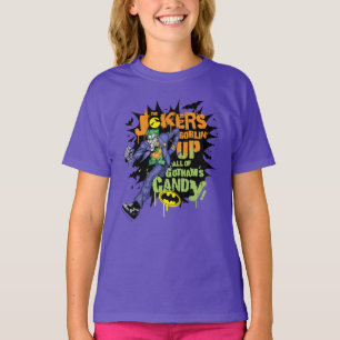 Batman   Jokers Goblin' Up Gotham's Candy T-Shirt