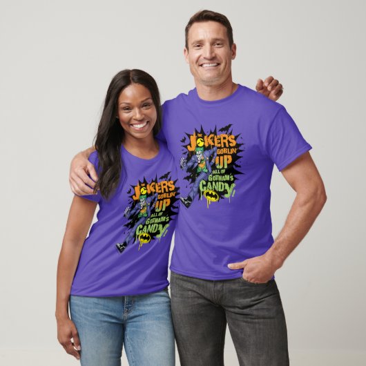Batman | Jokers Goblin' Up Gotham's Candy T-Shirt (Unisex)