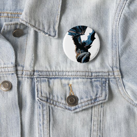 Batman Jumping Down Action Shot Button (Beispiel)