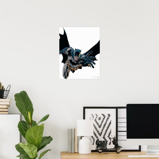 Batman Jumping Forward, Yell Poster (Heimbüro)