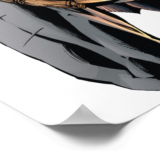 Batman Jumping Forward, Yell Poster (Ecke)