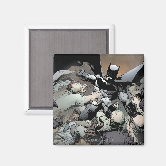 Batman kämpft gegen Arch Enemies Magnet (Vorderseite/Rückseite)