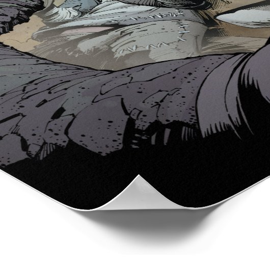 Batman kämpft gegen Arch Enemies Poster (Ecke)