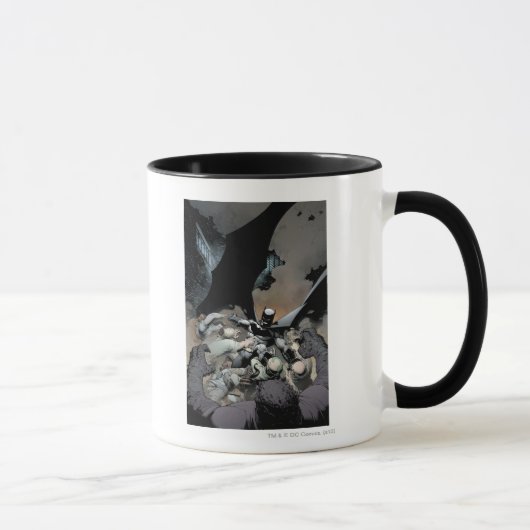 Batman kämpft gegen Arch Enemies Tasse (Rechts)