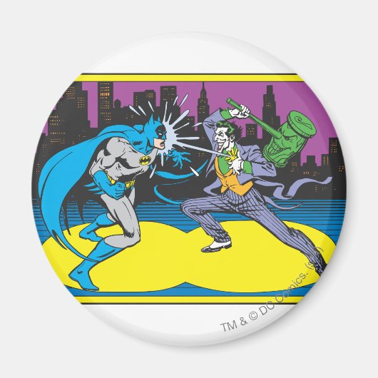 Batman kämpft gegen Joker Magnet (Vorne)