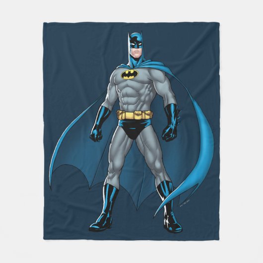 Batman Kicks Fleecedecke (Vorderseite)