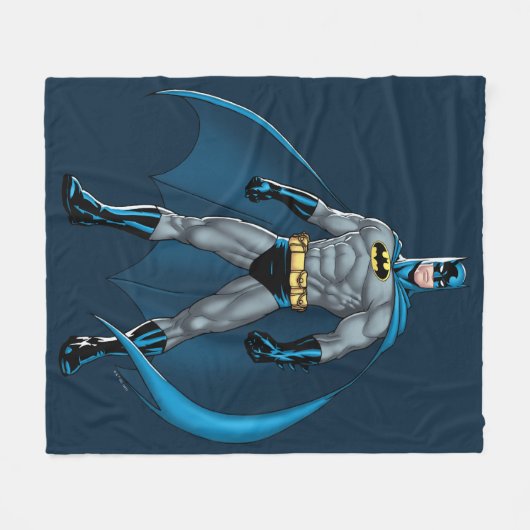 Batman Kicks Fleecedecke (Vorderseite (Horizontal))