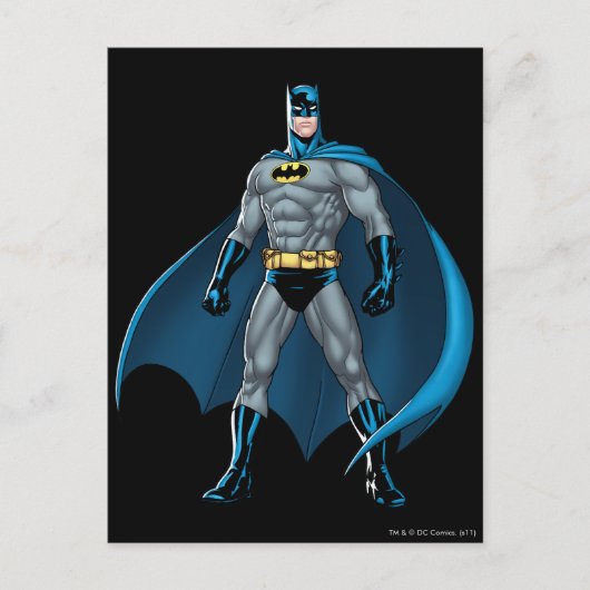 Batman Kicks Postkarte (Vorderseite)
