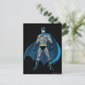 Batman Kicks Postkarte (Stehend Vorderseite)