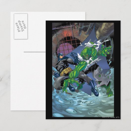 Batman - Killer Croc Postkarte (Vorne/Hinten)