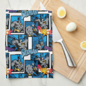 Batman Knight FX - 30A Thwack/Fwooshh Muster Geschirrtuch (Viertel Falte)