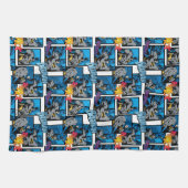 Batman Knight FX - 30A Thwack/Fwooshh Muster Geschirrtuch (Horizontal)