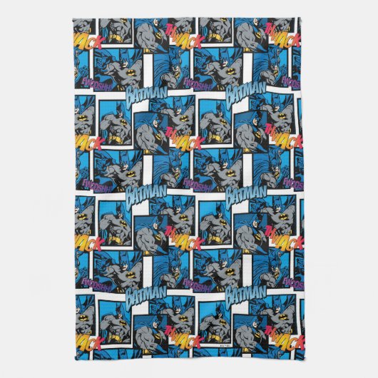 Batman Knight FX - 30A Thwack/Fwooshh Muster Geschirrtuch (Vertikal)