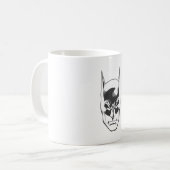 Batman-Kopf Kaffeetasse (Vorderseite Links)