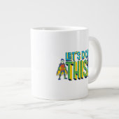 Batman | Lass uns das machen Jumbo-Tasse (Vorderseite Rechts)