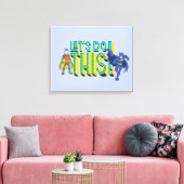 Batman | Lass uns das machen Leinwanddruck (Insitu (Wohnzimmer))