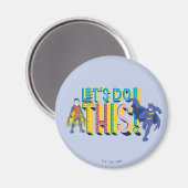 Batman | Lass uns das machen Magnet (Vorderseite/Rückseite)