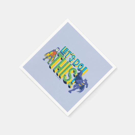 Batman | Lass uns das machen Serviette (Ecke)