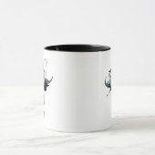 Batman läuft mit Bombe Tasse (Zentrum)