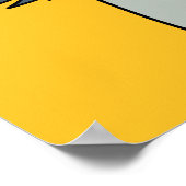 Batman läuft poster (Ecke)