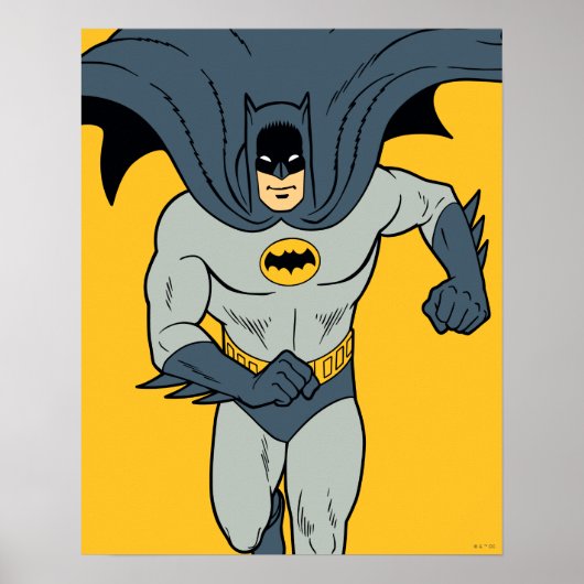 Batman läuft poster (Vorne)