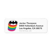 Batman Layered-Regenbogen-Logo (Vorne)