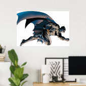 Batman Leaping Side View Poster (Heimbüro)