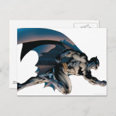 Batman Leaping Side View Postkarte (Vorne/Hinten)