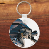 Batman Leaping Side View Schlüsselanhänger (Vorderseite)
