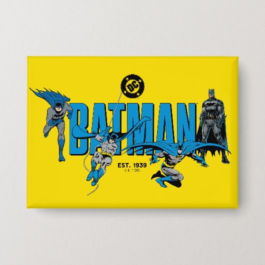 Batman-Legenden für immer Grafik Button (Vorderseite)