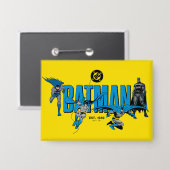 Batman-Legenden für immer Grafik Button (Vorderseite/Rückseite)