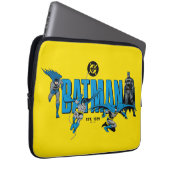 Batman-Legenden für immer Grafik Laptopschutzhülle (Vorne Rechts)