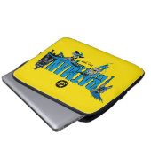 Batman-Legenden für immer Grafik Laptopschutzhülle (Vorne Knopf)