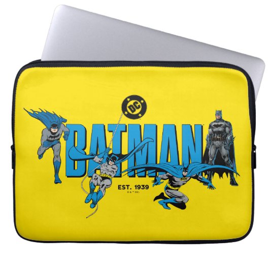 Batman-Legenden für immer Grafik Laptopschutzhülle (Vorderseite)